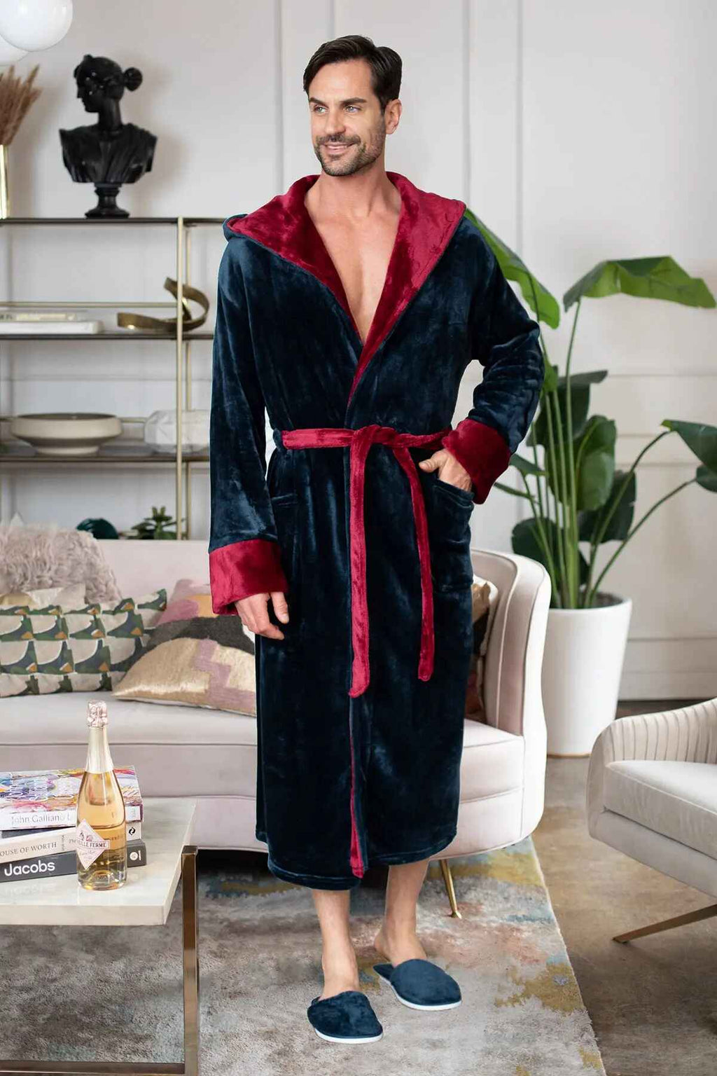 Men’s Robe with Hood