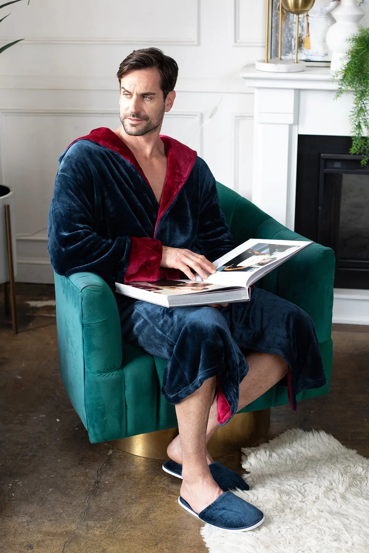 Men’s Robe with Hood