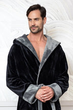 Men’s Robe with Hood