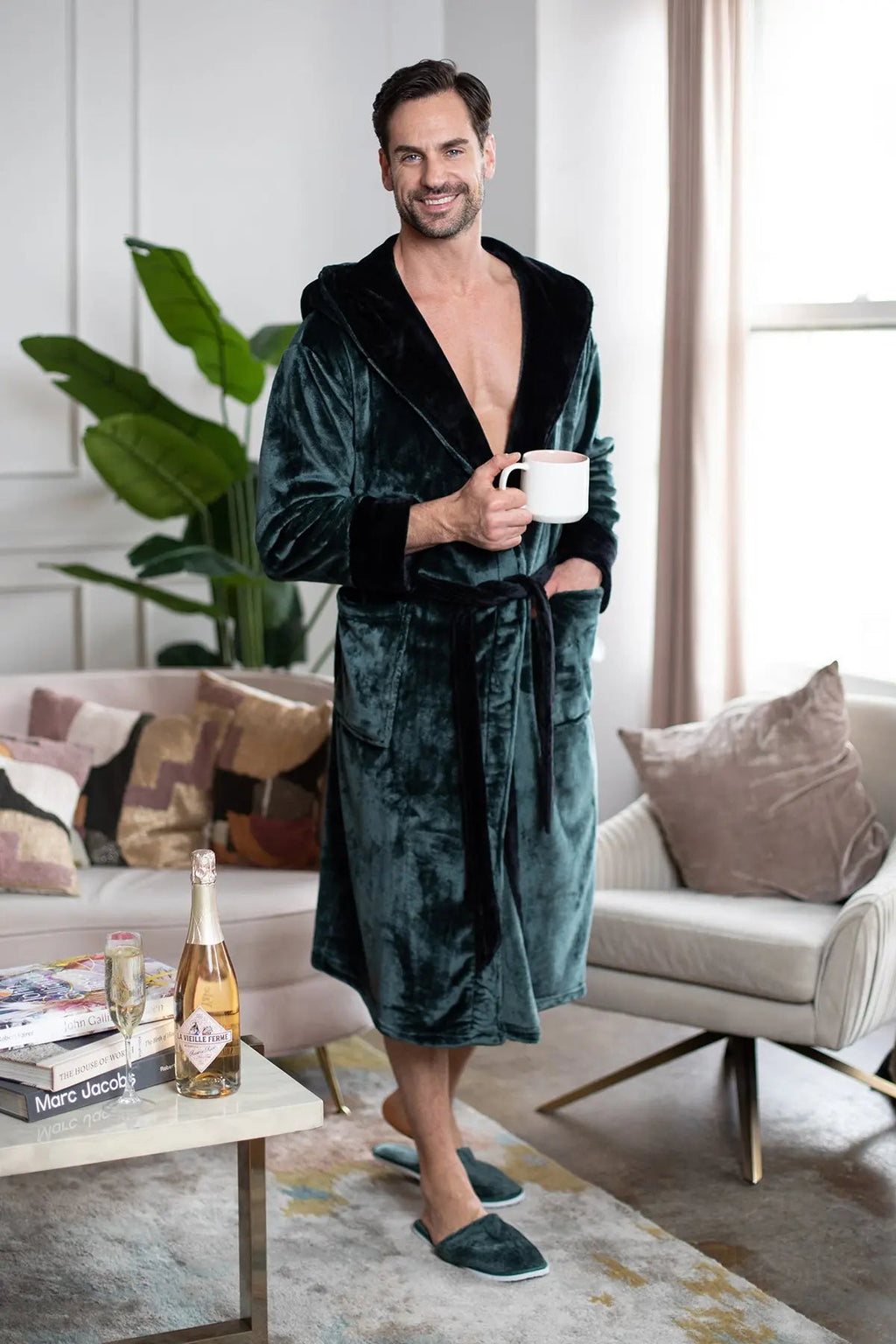 Men’s Robe with Hood