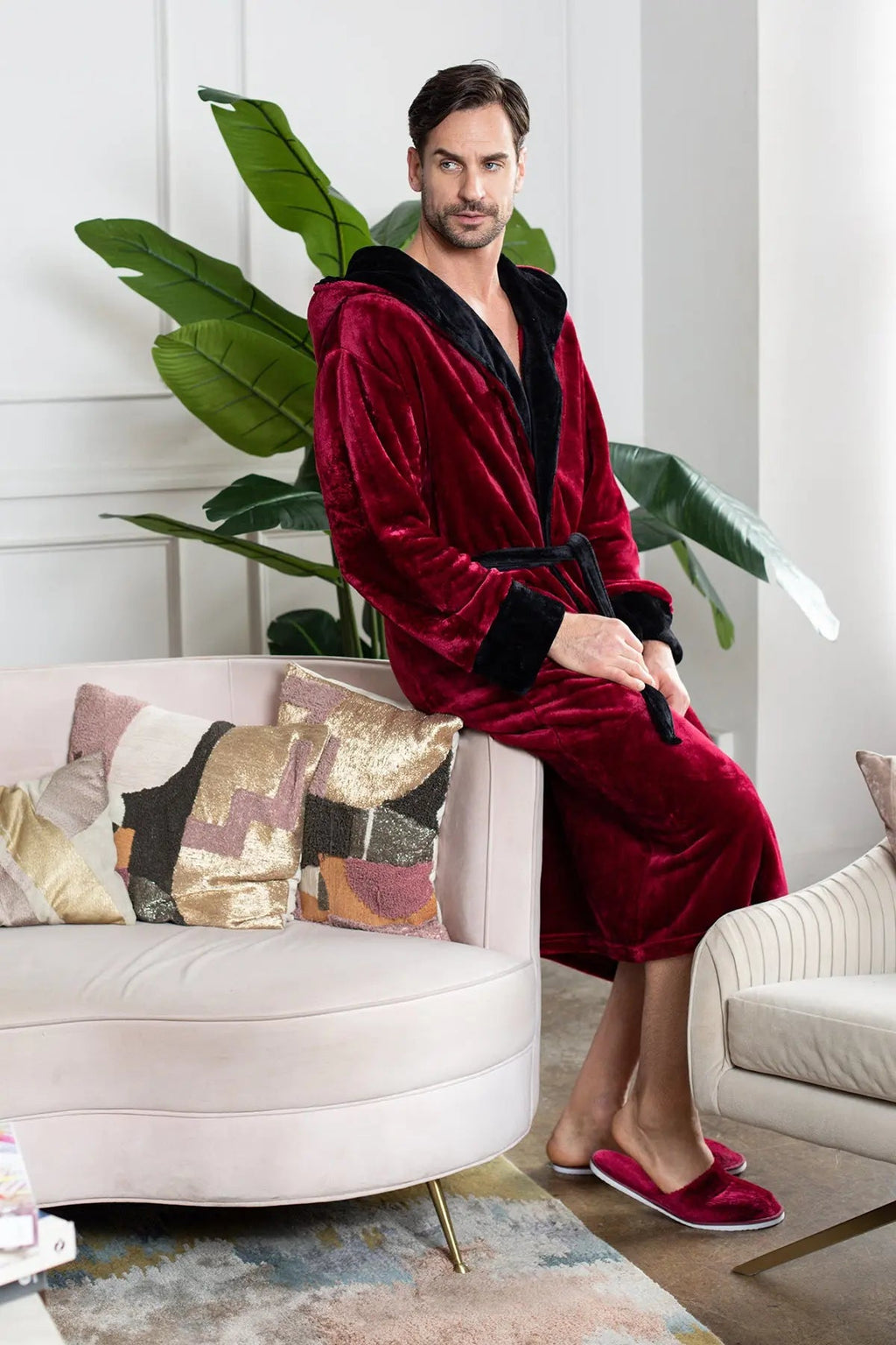 Men’s Robe with Hood