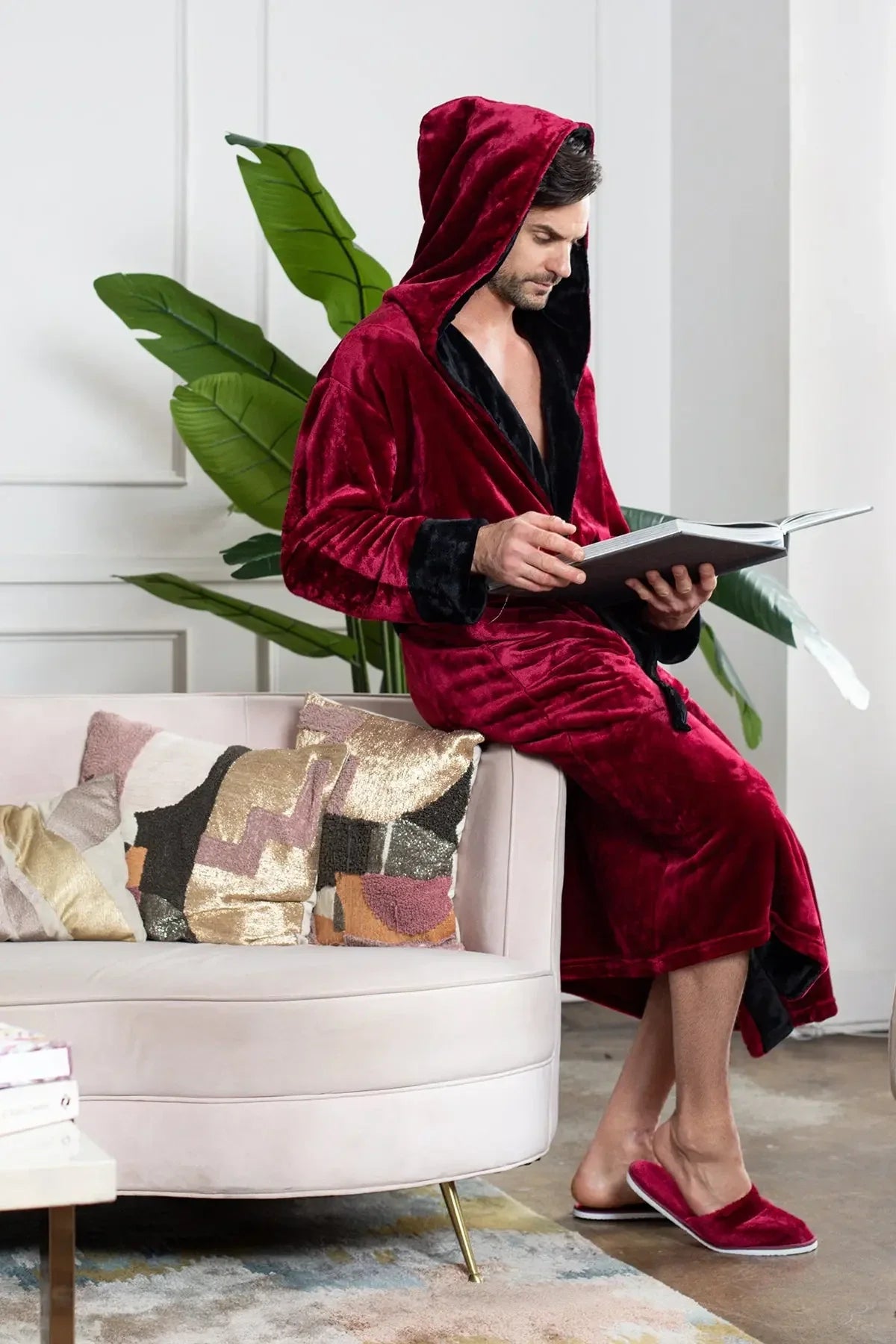 Men’s Robe with Hood