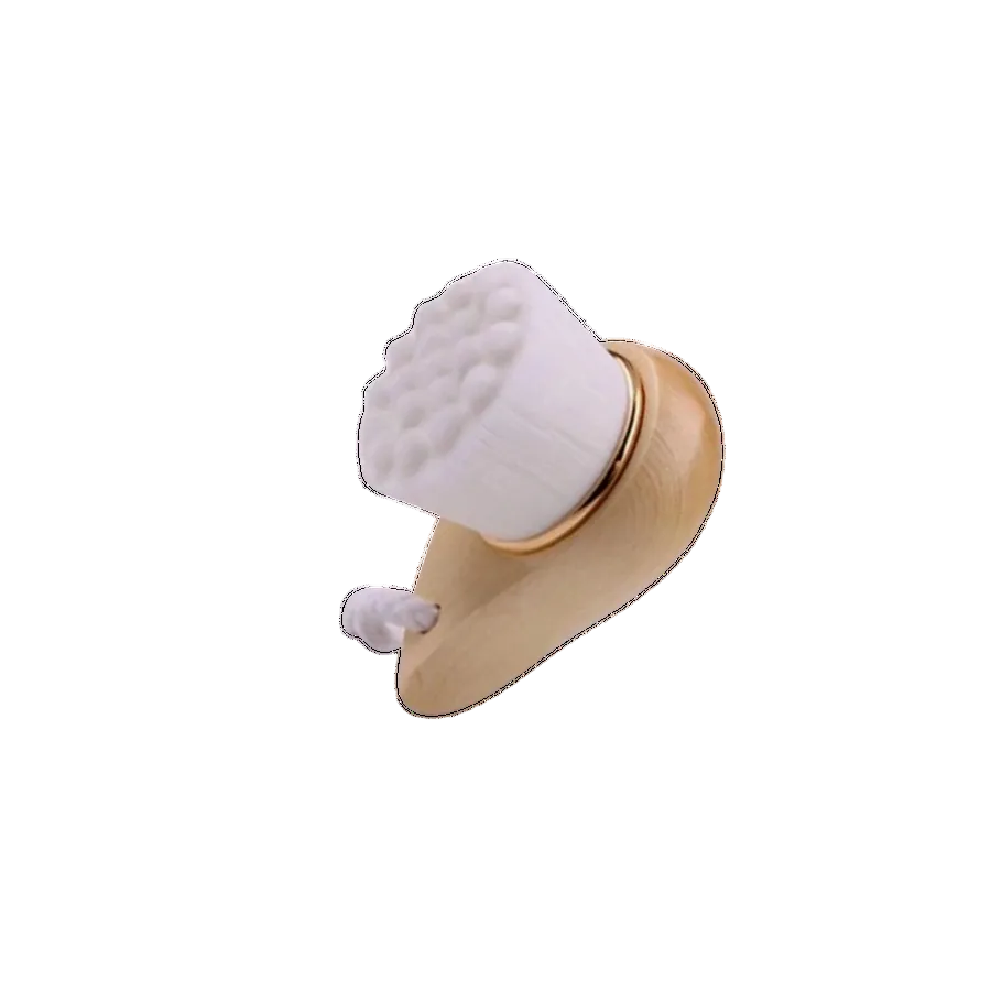 Facial Brush with Bamboo Handle