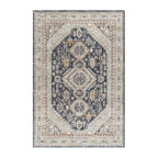 Kouta Beige & Navy Area Rug