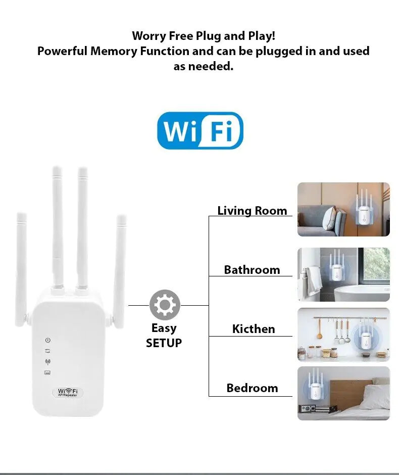 Wireless WiFi Range Extender